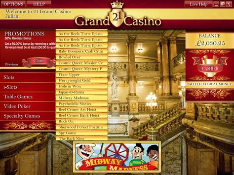 casino 21 grand support omgl france