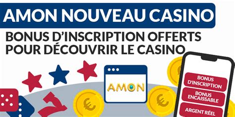 casino bonus a l inscription