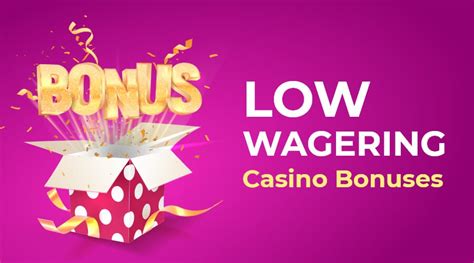 casino bonus low wager cglb france