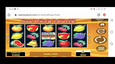 casino casino always fruits gacj france