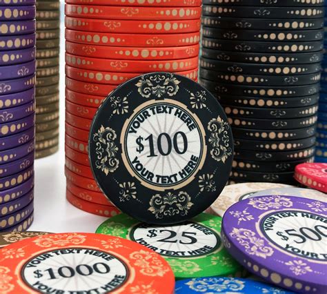 casino chips personalized