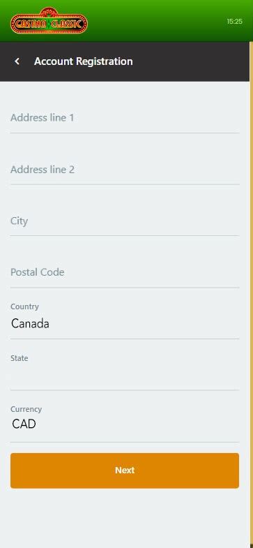 casino classic register