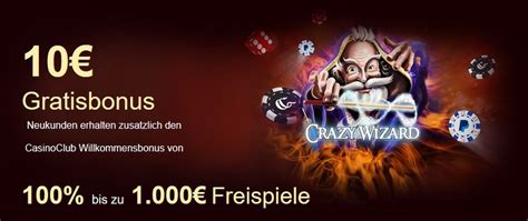 casino club 10 euro bonus chmo