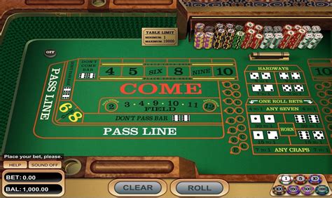 casino craps strategy