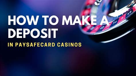 casino deposit paysafecard