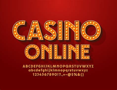 casino fonts!