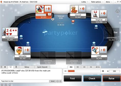 casino games partypoker uand canada