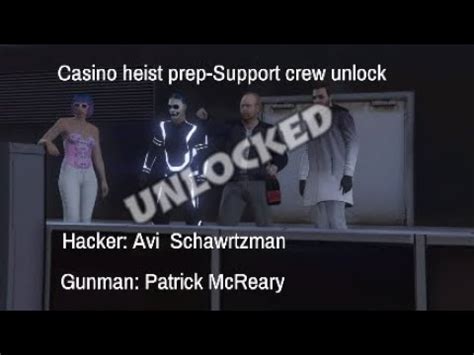 casino heist unlock crew