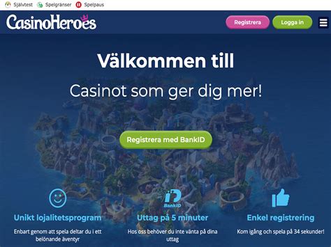 casino heroes uttag tid oubh