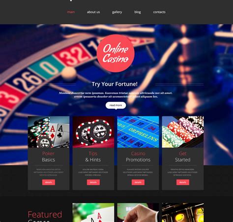 casino html free template doxg switzerland