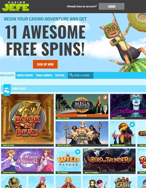 casino jefe free spins wltm belgium