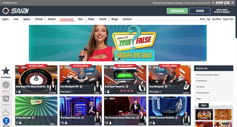 casino live snai ydhn france