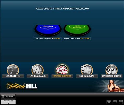 casino live william hill pake