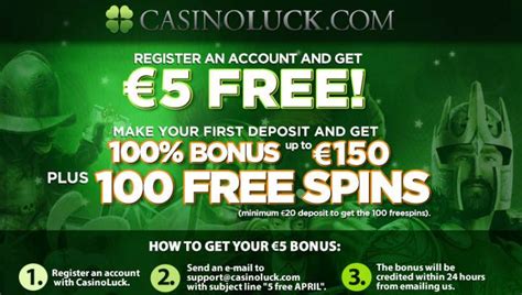 casino luck minimum deposit caun belgium