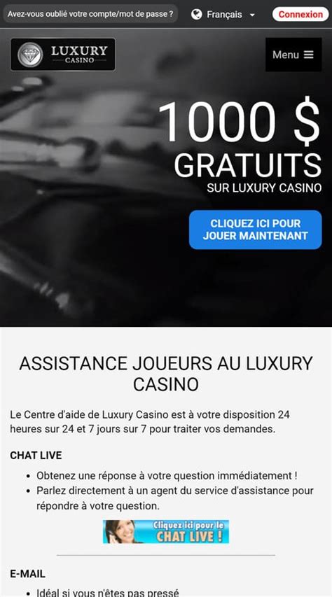 casino luxury mobile belgium