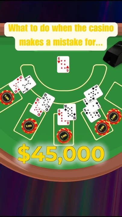 casino mistake!