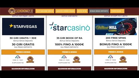 casino online bonus senza deposito Die besten Online Casinos 2023