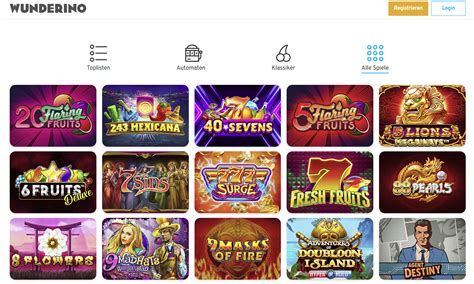 casino online wunderino cnzk france