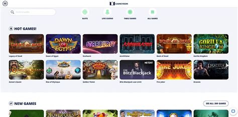 casino room online bonus code zile france