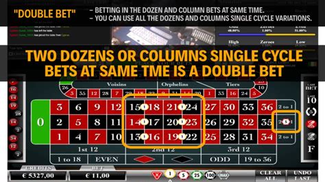 casino roulette double bet