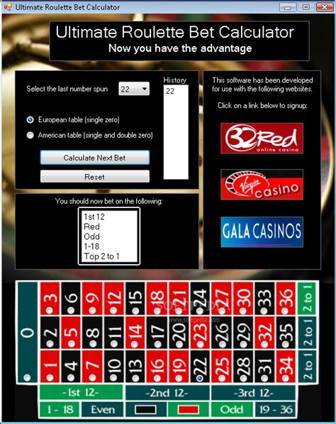 casino roulette odds calculator tclw