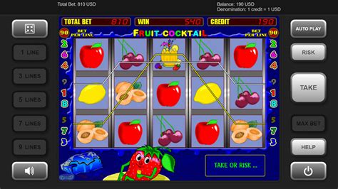 casino slot games 2 fruit cocktail