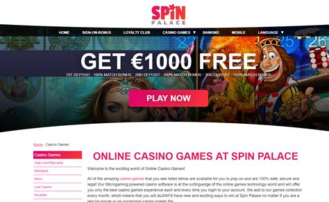 casino spin palace en francais deutschen Casino Test 2023
