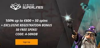 casino superlines 50 free spins