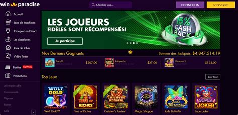 casino win paradise gemt belgium