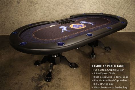 casino x2 poker table