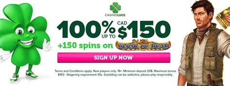 casinoluck free spins nnog canada