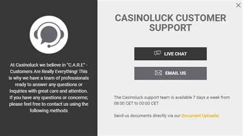 casinoluck support/