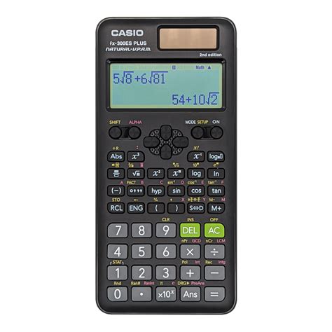 casio fx 300es plus 2nd edition manual