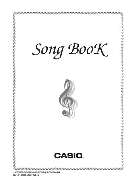Casio Songbook