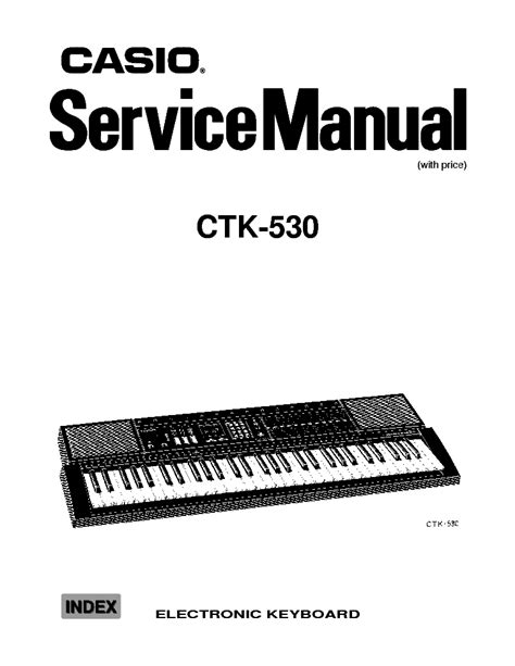Read Online Casio Keyboard Ctk 530 Manual File Type Pdf 