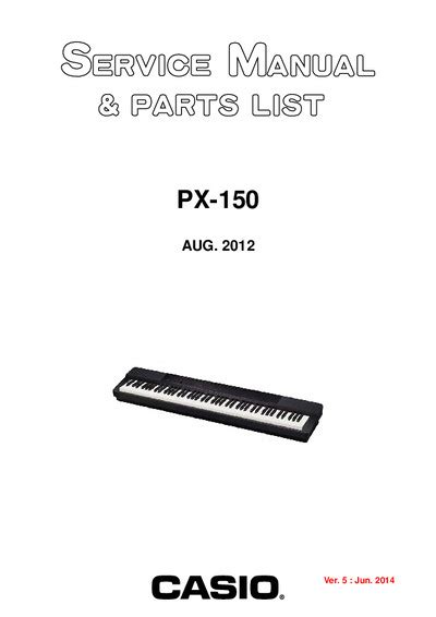 Full Download Casio Px 150 Repair Manual 