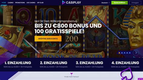 casiplay bonus Deutsche Online Casino