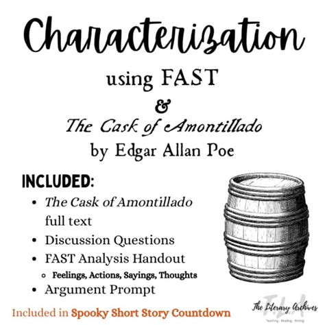 Cask Of Amontillado Characterization