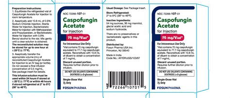caspofungin dose | Dosis Caspofungin Obat Apa HonestDocs