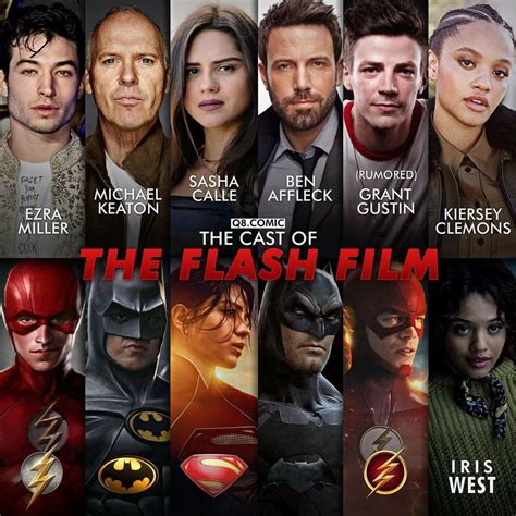 cast of the flash (film)