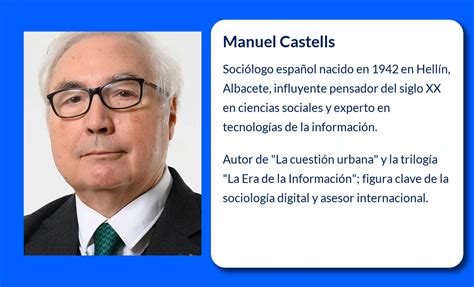 castells manuel biography
