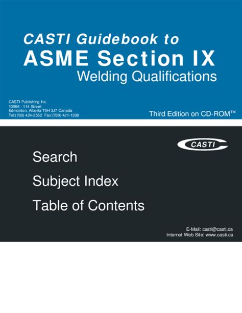 Full Download Casti Guidebook To Asme Section Ix 