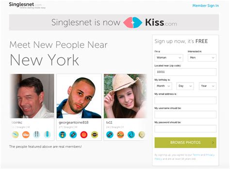 casual kiss dating site