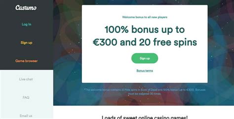 casumo bonus terms and conditions odny