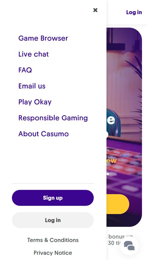 casumo casino live chat rukl canada