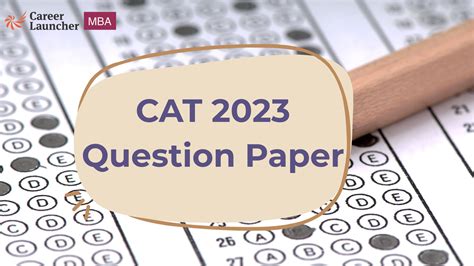 Cat 2023 Question Paper
