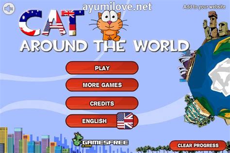 Cat Around The World Game Walkthrough