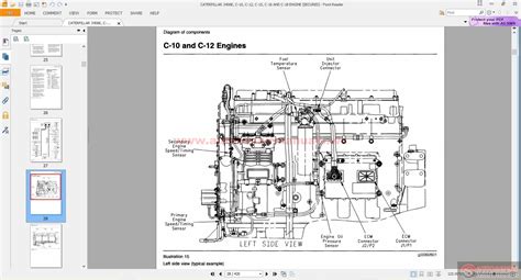 Cat C12 Engine Diagram