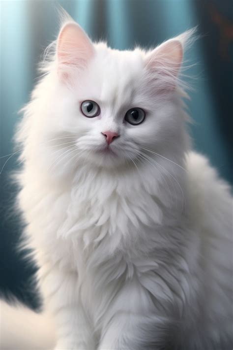 Cat In White