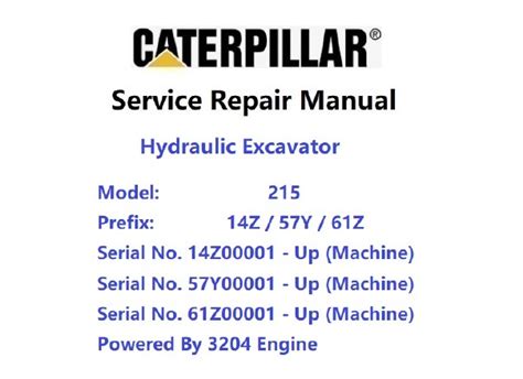 Full Download Cat 3204 Repair Manual 